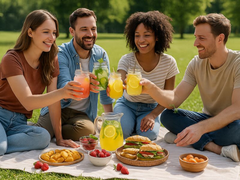 osvěžující limonády na léto